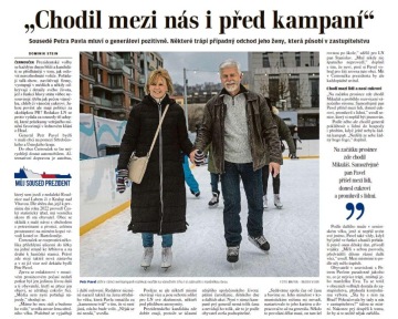 Chodil mezi nás i před kampaní