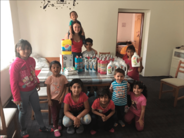 Ochranné prostředky a roušky do dětských domovů