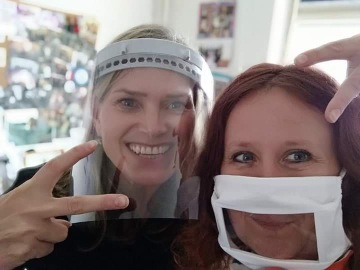 7 ks ochranných přepážek pro pro tlumočníky do znakového jazyka