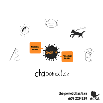 Logistické zázemí pro iniciativu brněnských studentů chcipomoct.cz